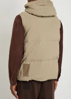 Boreal hooded shell gilet