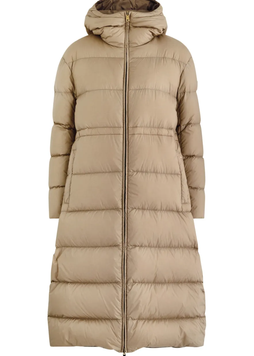 Boulogne reversible quilted shell coat