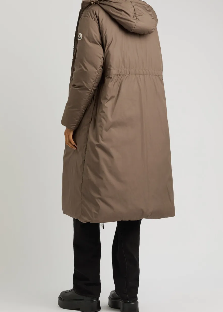 Boulogne reversible quilted shell coat