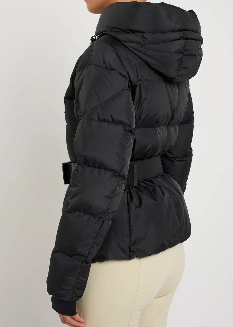 Bouquetin belted padded shell jacket