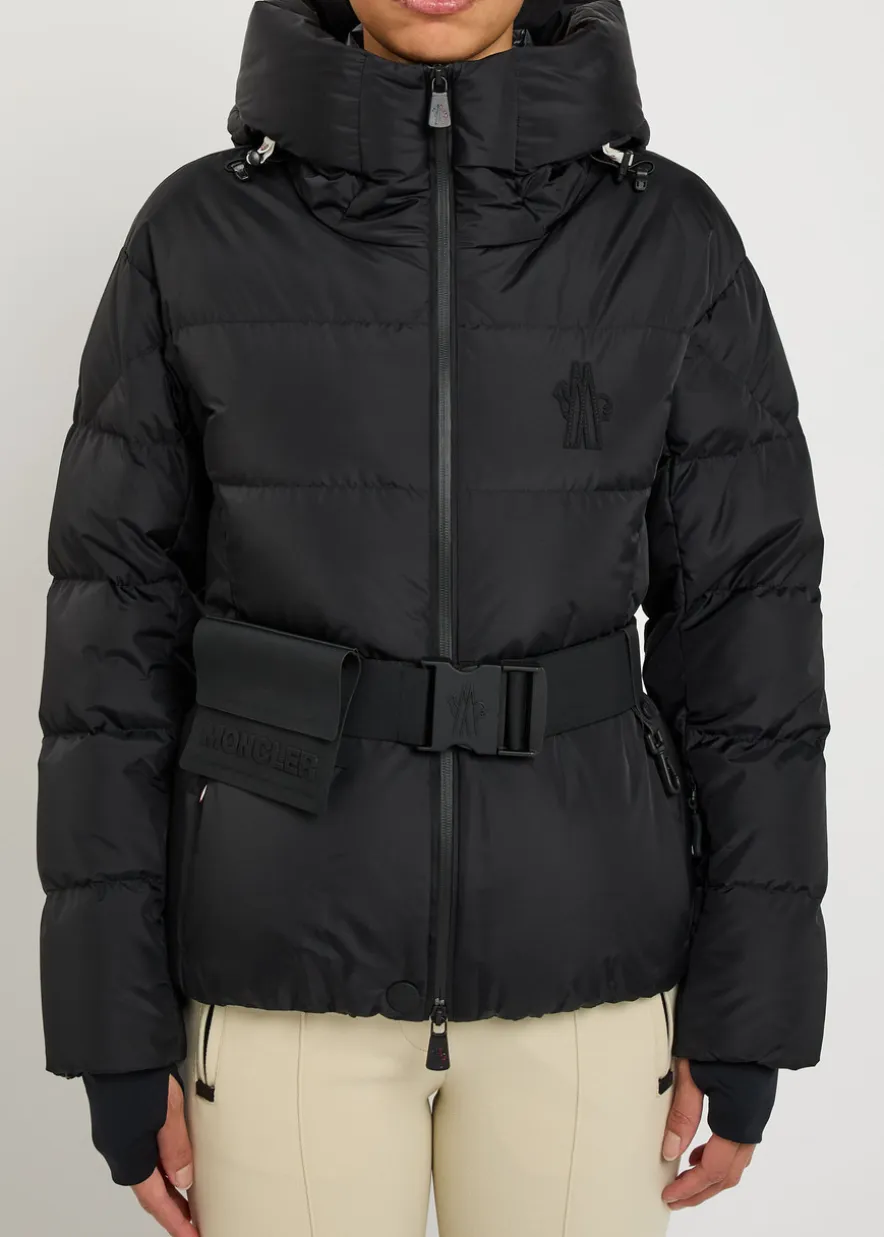 Bouquetin belted padded shell jacket