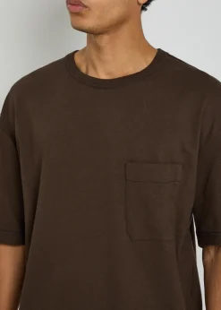 Boxy cotton and linen-blend T-shirt