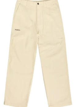 Braxton logo-embroidered cotton trousers