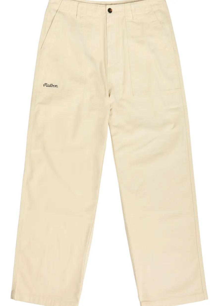 Braxton logo-embroidered cotton trousers