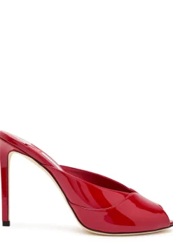 Brigitte 100 patent leather mules