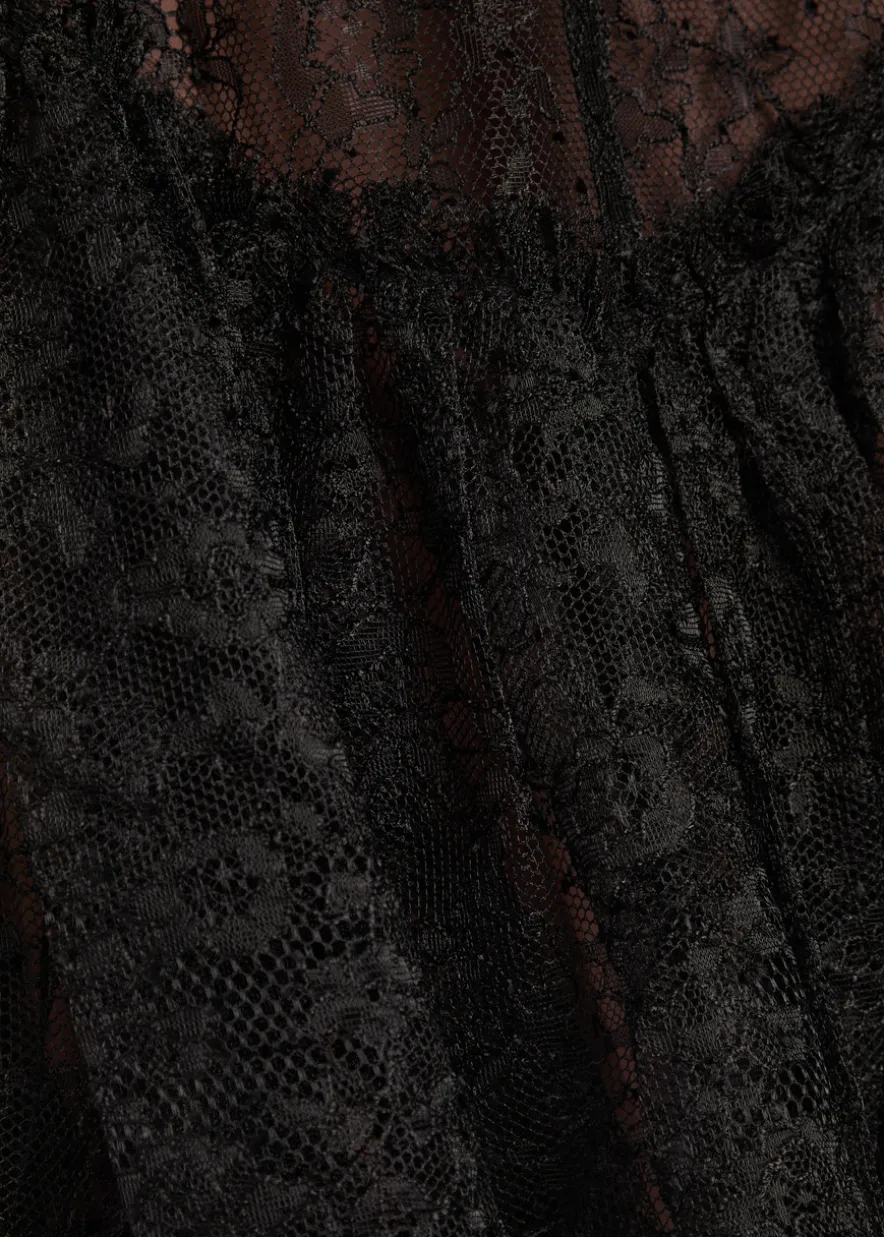Brisa lace mini dress