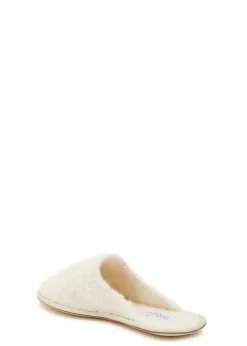 Bristol cashmere bouclé slipper flats