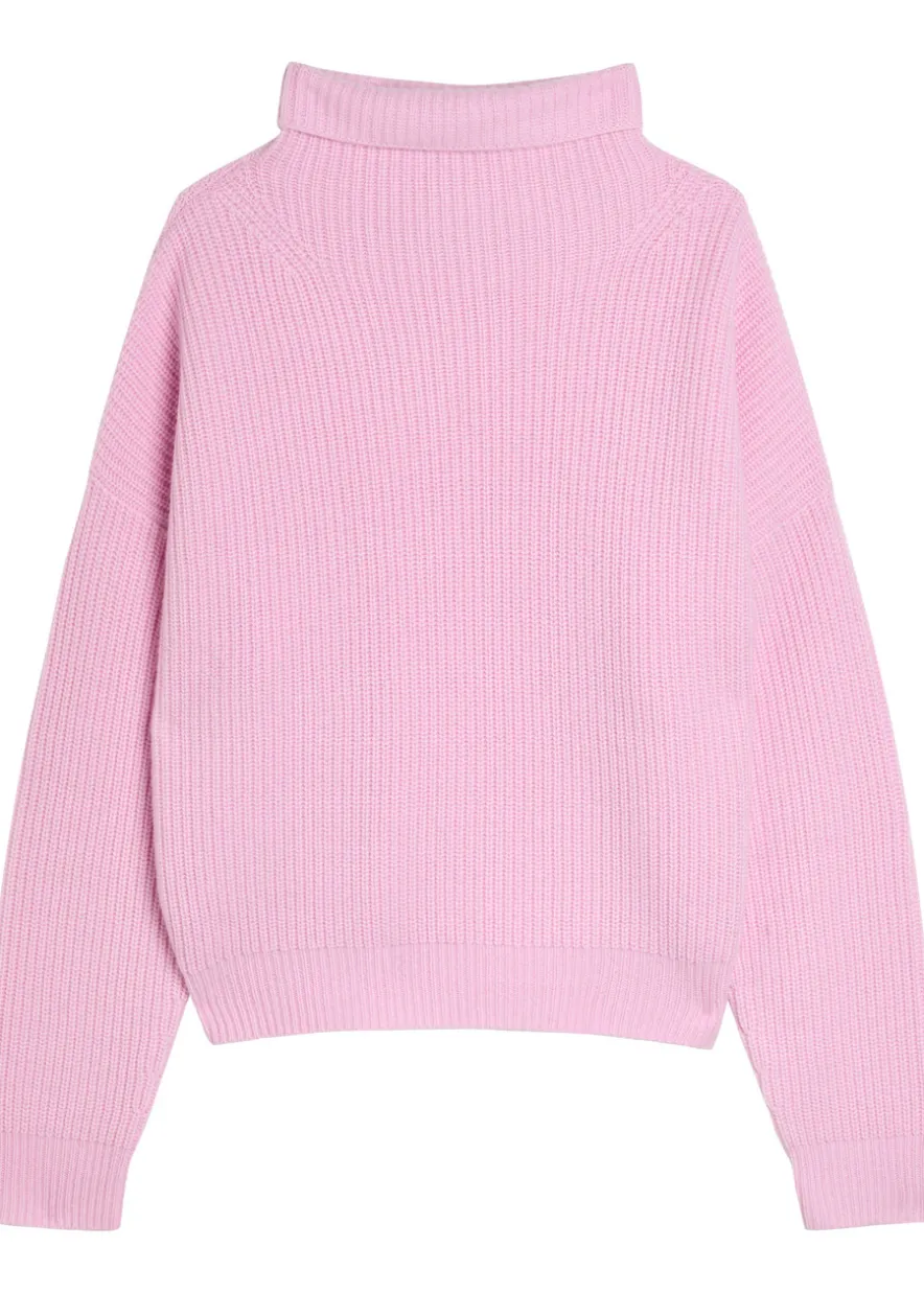 Brooke ribbed wool and cashmere-blend jumper