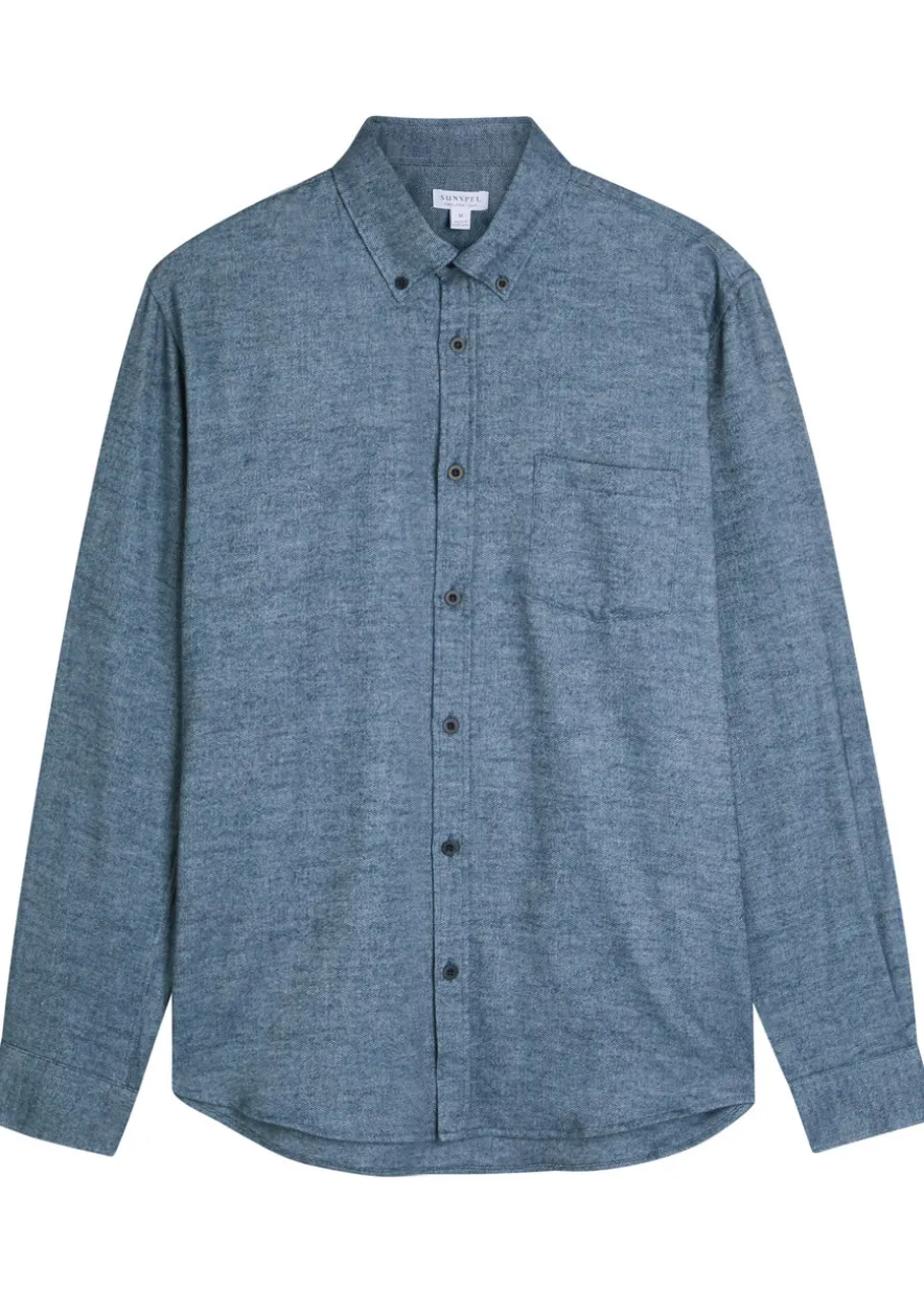 Brushed cotton shirt