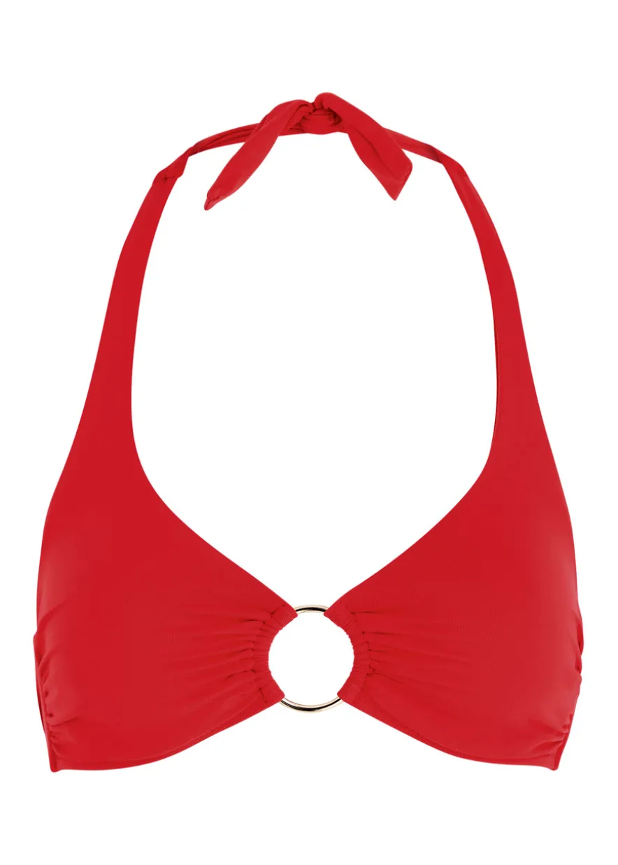 Brussels halterneck bikini top