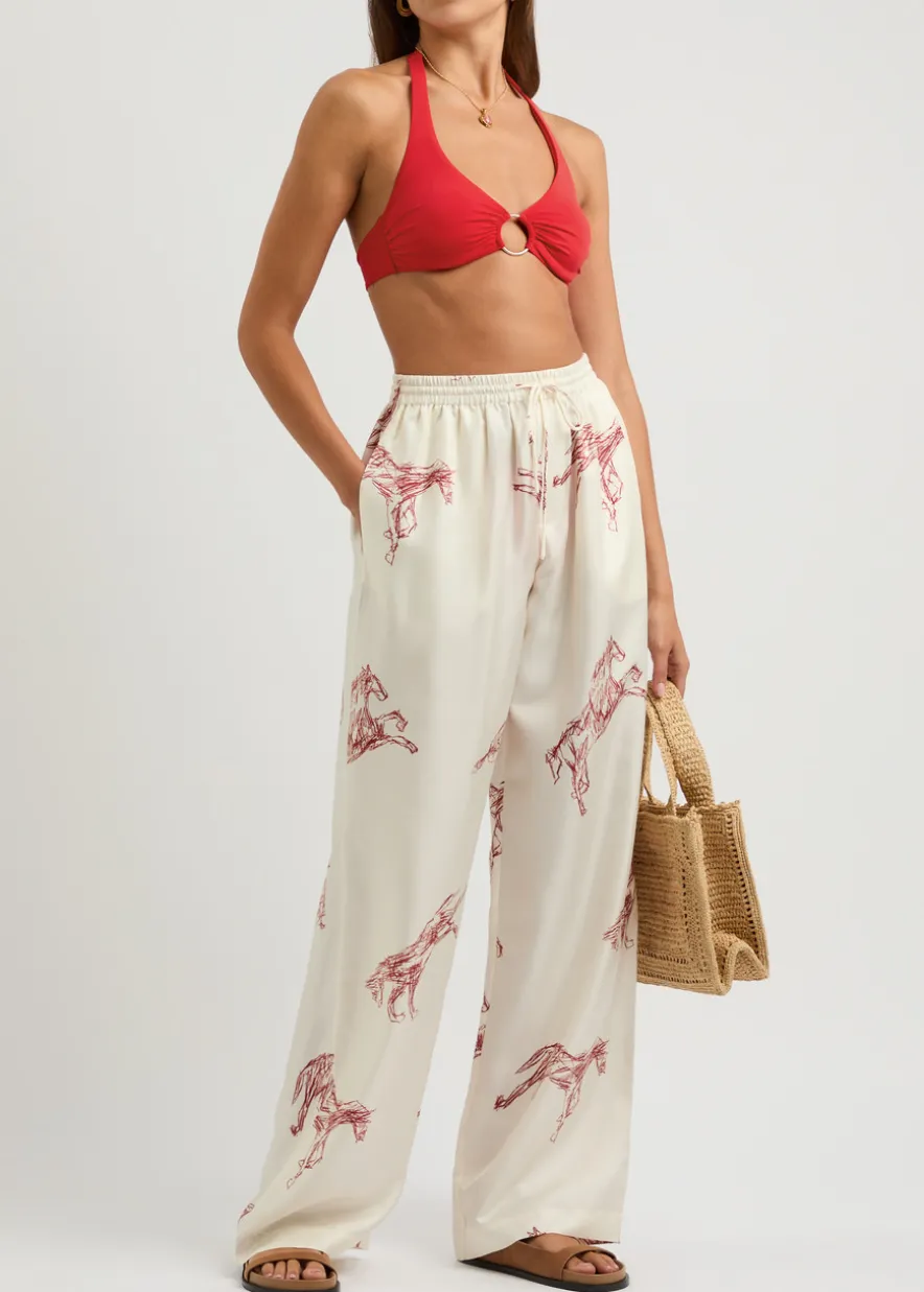 Brussels halterneck bikini top