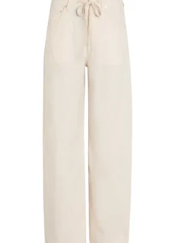 Brynn drawstring linen trousers