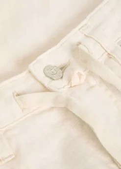 Brynn drawstring linen trousers