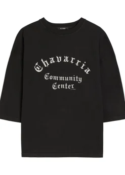 Buffalo printed cotton T-shirt