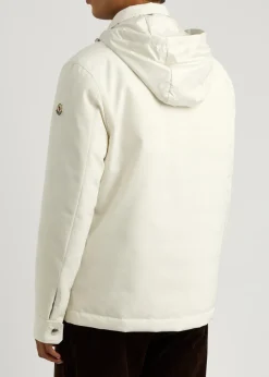 Buffaure hooded woven jacket