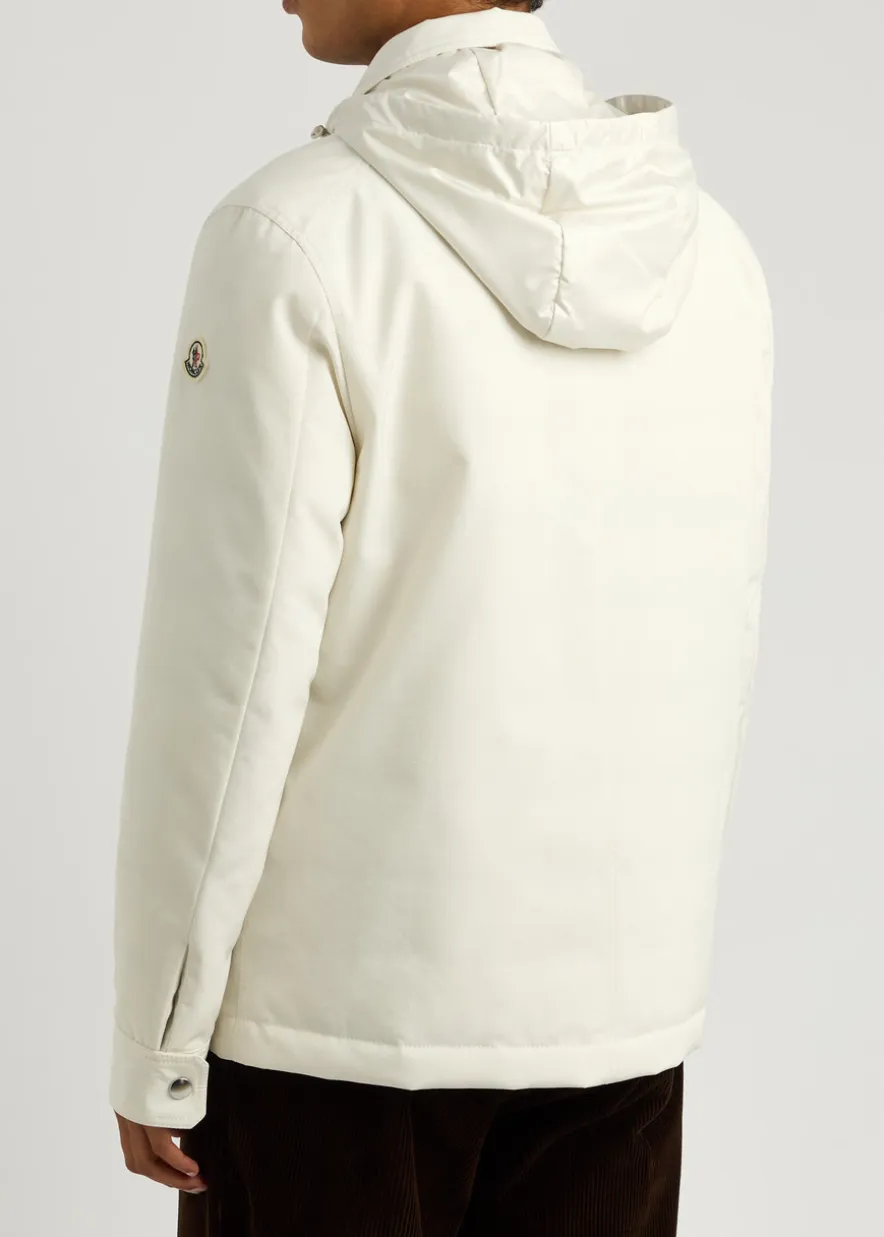 Buffaure hooded woven jacket