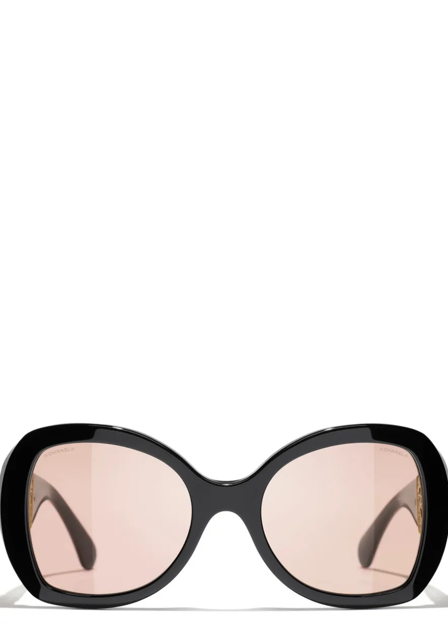 Butterfly-frame sunglasses