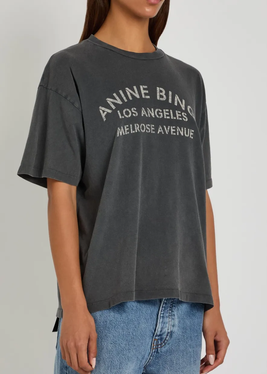 Cade printed cotton T-shirt