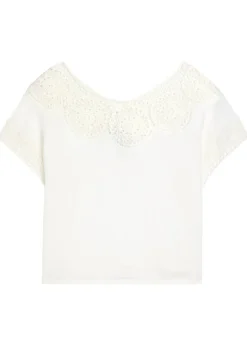 Caila embroidered ramie top