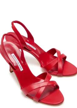 Callasli 90 leather slingback sandals