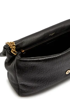Calypso large padded leather shoulder bag