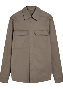 Camicia stretch-cotton work shirt