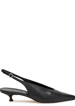 Camila 35 leather slingback pumps
