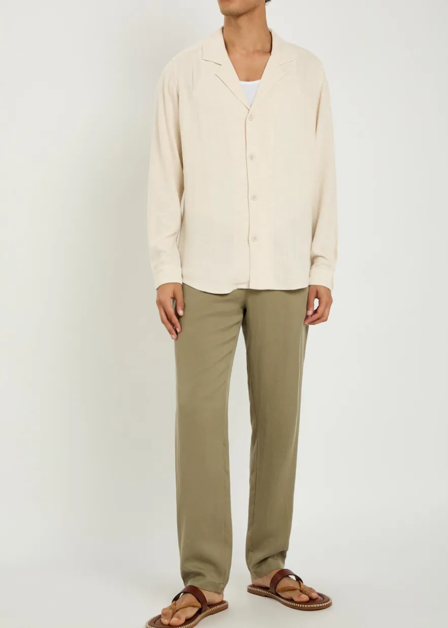 Cami rayon-blend shirt