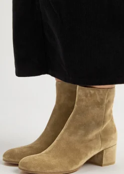 Camoscio Stivale 45 suede ankle boots