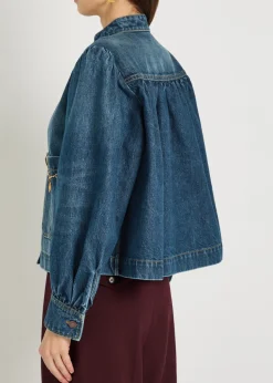 Capsule embellished denim jacket