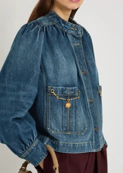 Capsule embellished denim jacket