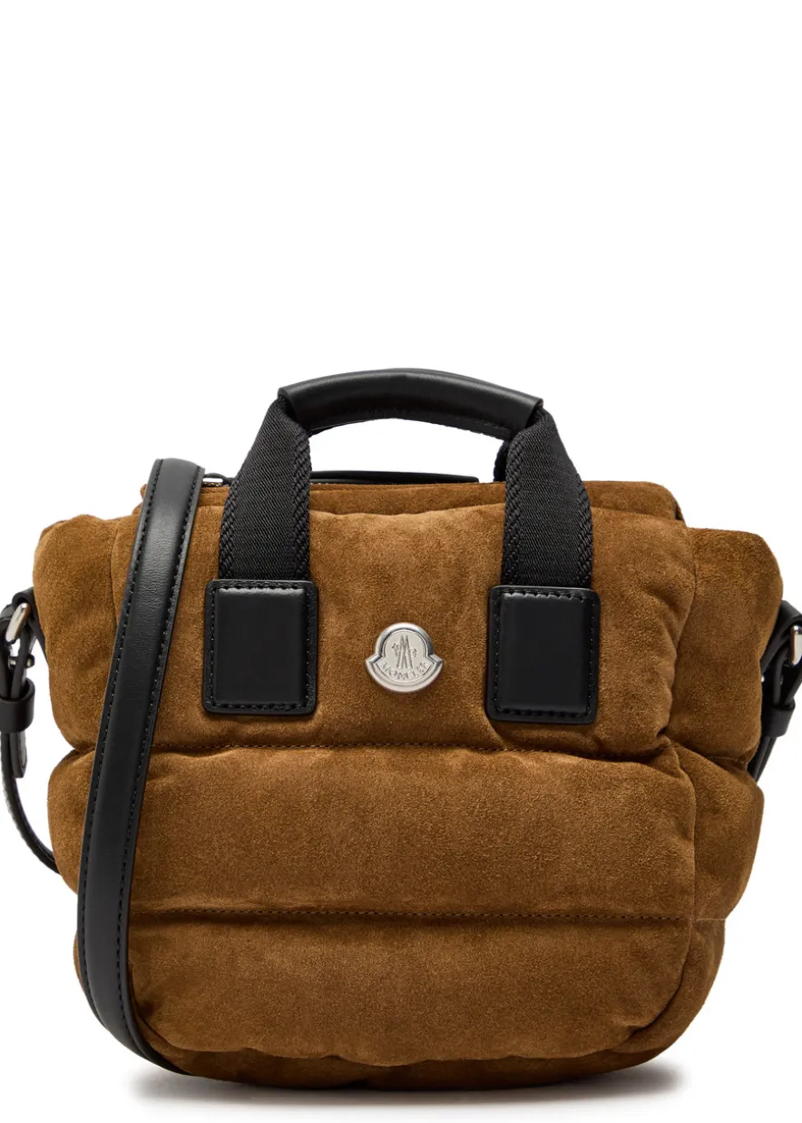 Caradoc micro suede cross-body bag