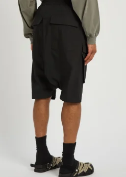 Cargo Pods cotton-poplin shorts