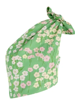 Carlotta floral-print shell top