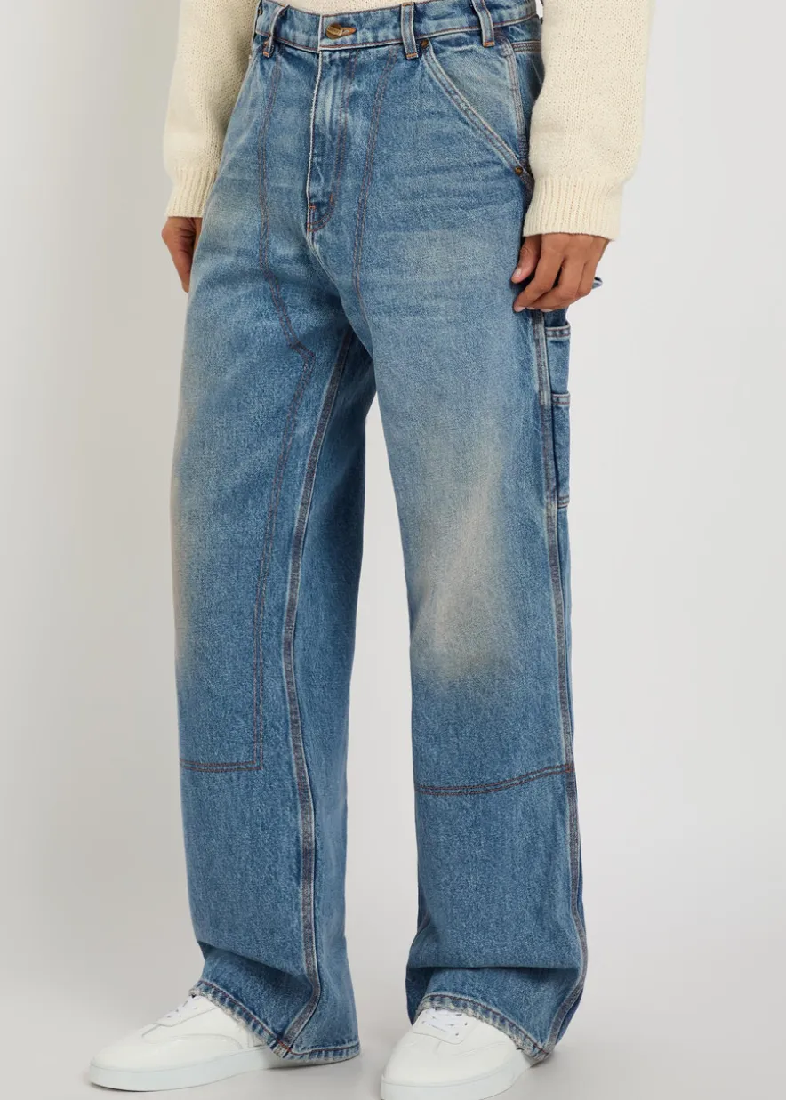 Carpenter relaxed straight-leg jeans