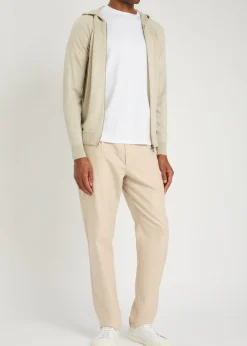 Carty hooded merino wool sweatshirt