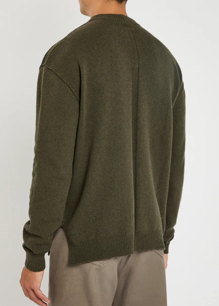Cashmere-blend jumper