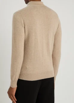Cashmere polo jumper