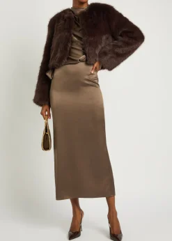 Casimira faux fur jacket