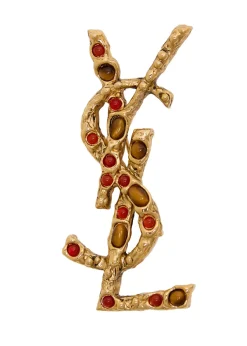 Cassandre stone-embellished brooch