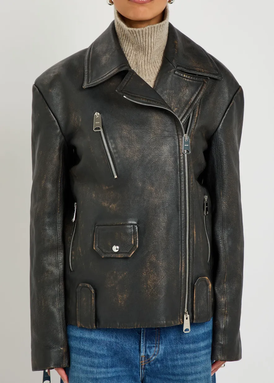 Catalina leather jacket