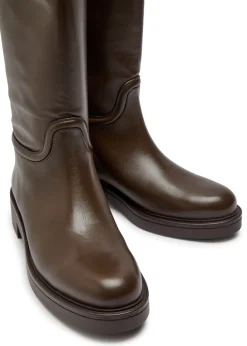 Celia leather knee-high boots