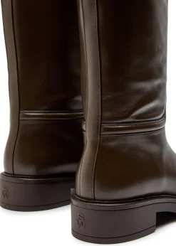 Celia leather knee-high boots