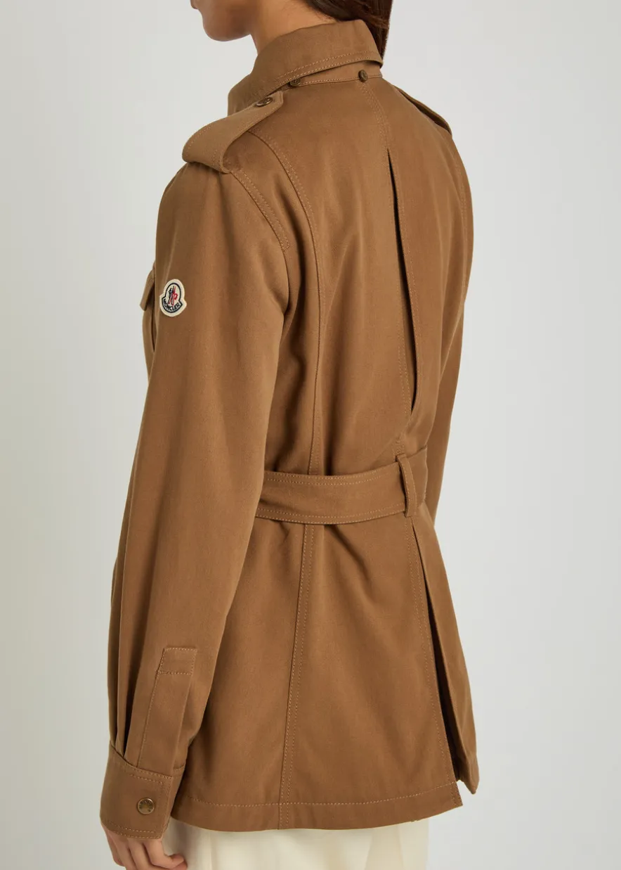 Centaurea belted twill jacket