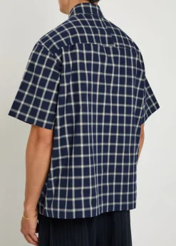 Center Logo Button Up Shirt