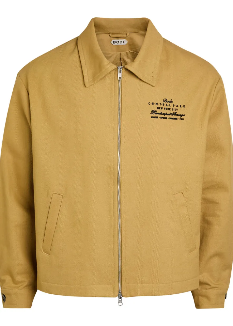 Central Park printed twill jacket