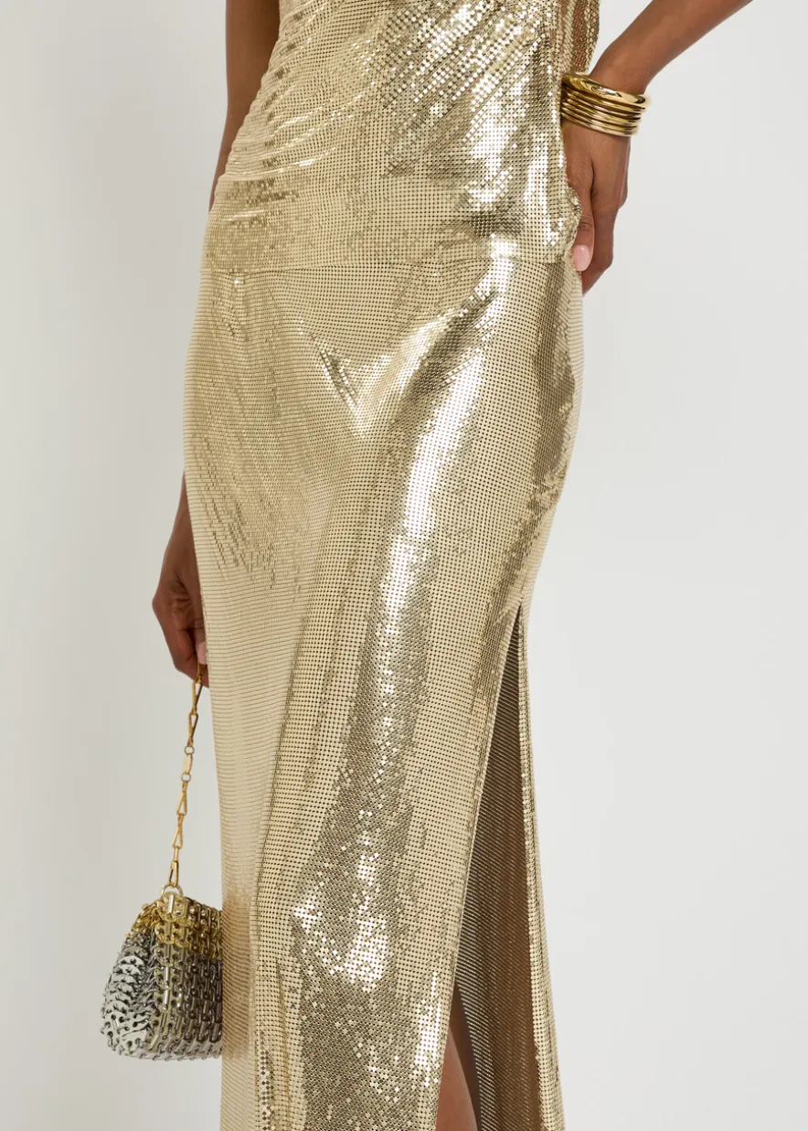 Chainmail maxi skirt