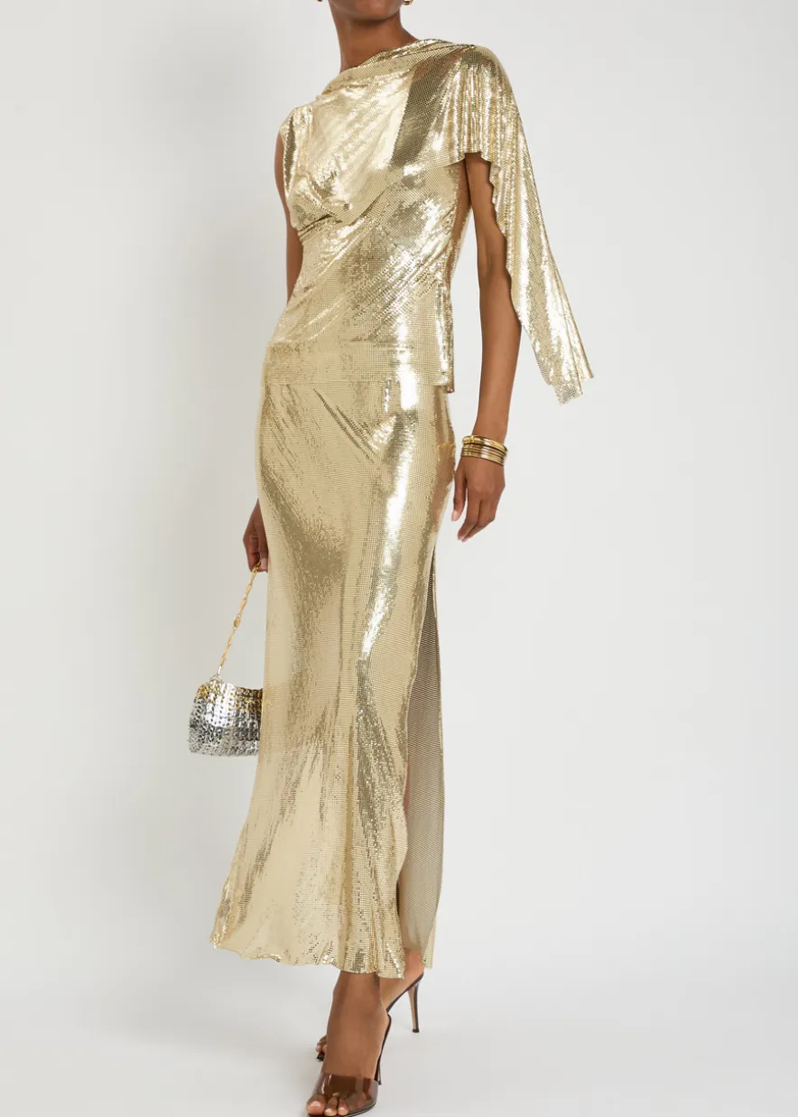 Chainmail maxi skirt