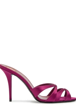 Chandelle 95 satin mules