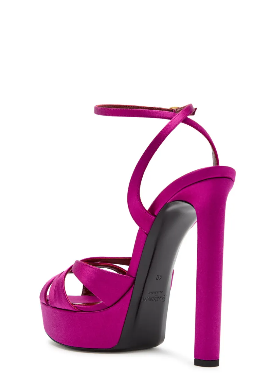 Chandelle 110 satin sandals